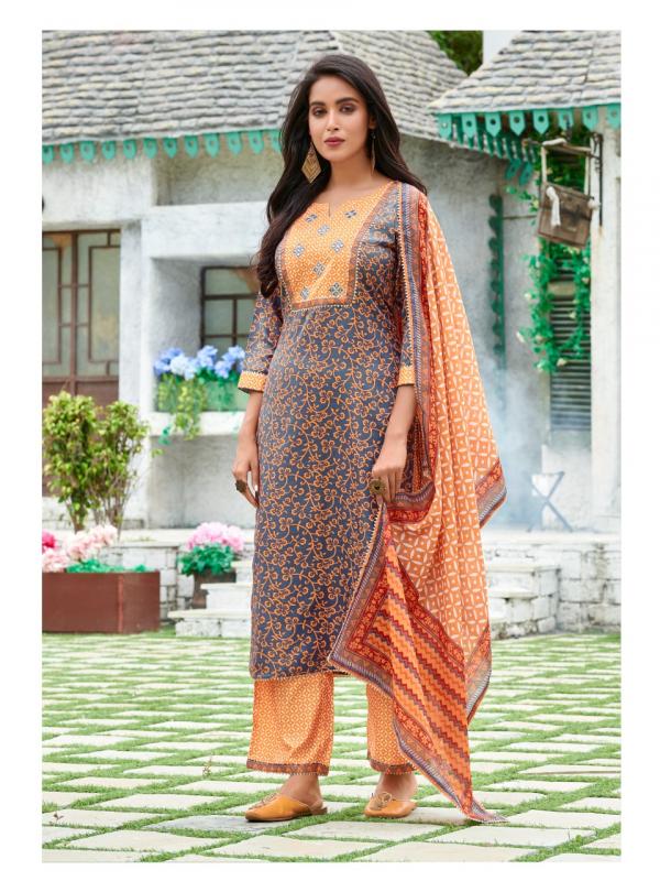 Lilly Basant Nx Designer Cotton Readymade Salwar